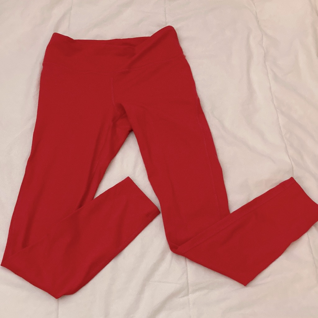 Outdoor Voices Red 7/8 Leggings Size Xs